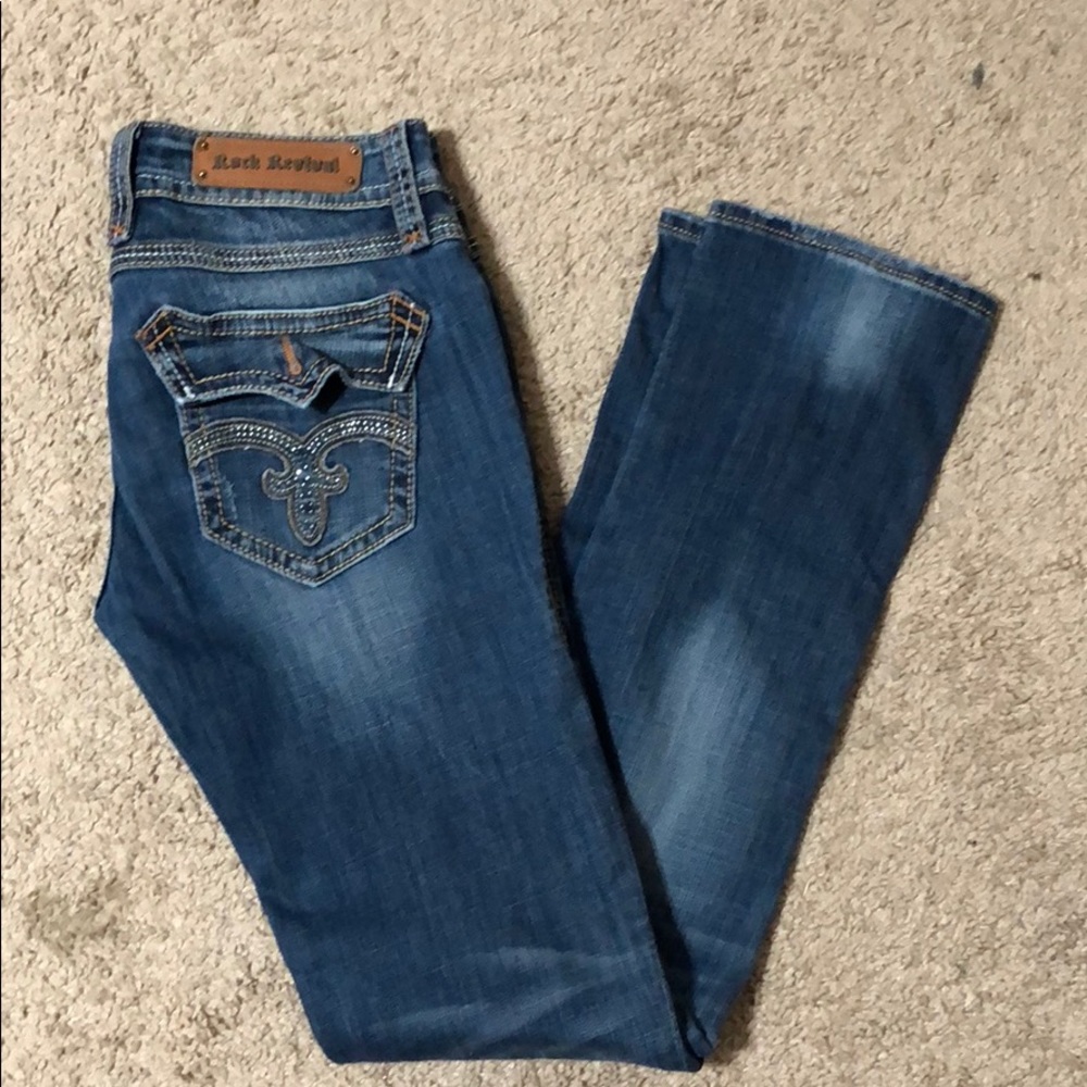 ‼️BOGO 1/2 OFF‼️ Rock revival jeans